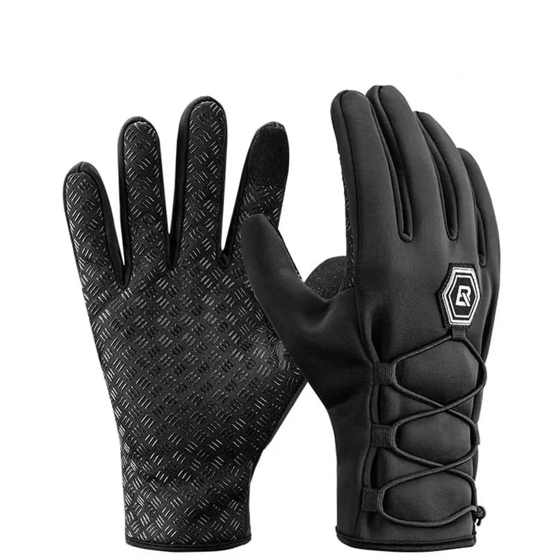 Thermal Fleece Windproof Touch Screen Cycling Gloves