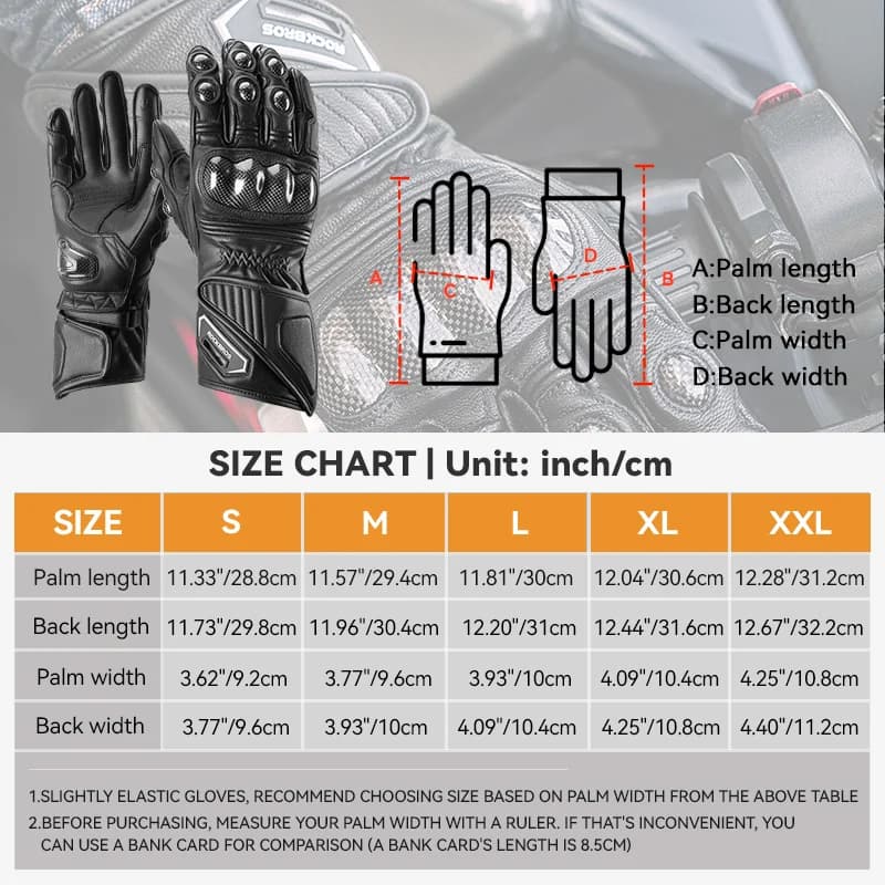 Men's Windproof Winter Thermal Goat Skin Gloves