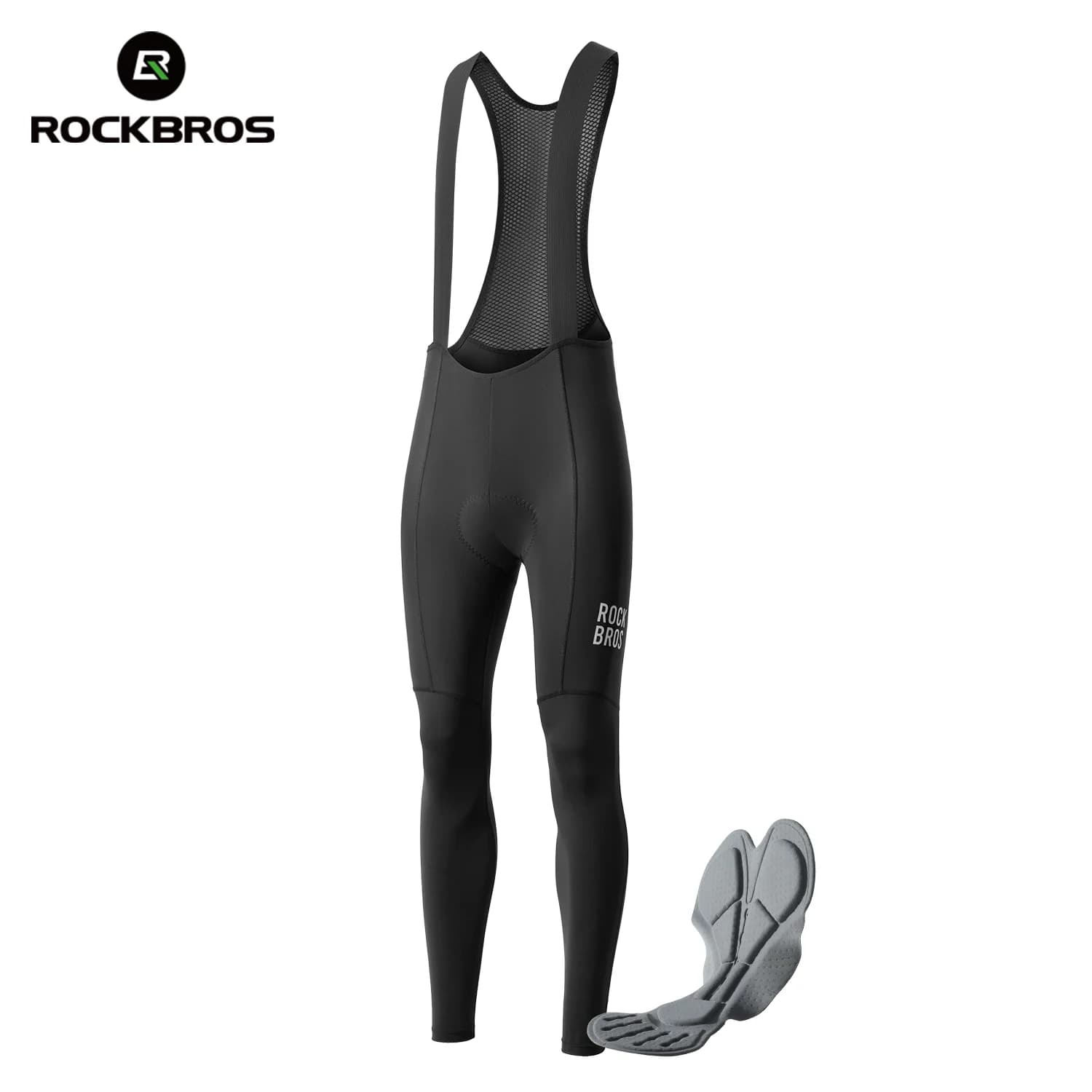 Men's High-Elastic Reflective Cycling Bib Pants