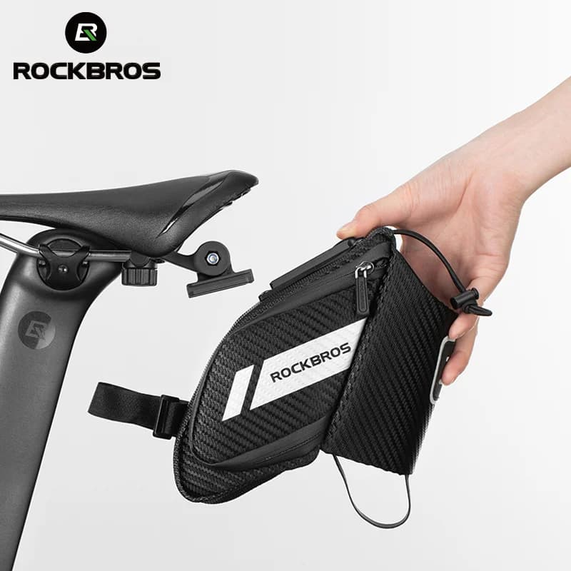 1L Waterproof Reflective Bicycle Saddle Bag