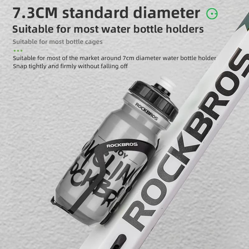 Large Capacity Plastic Portable Bike Water Bottle
