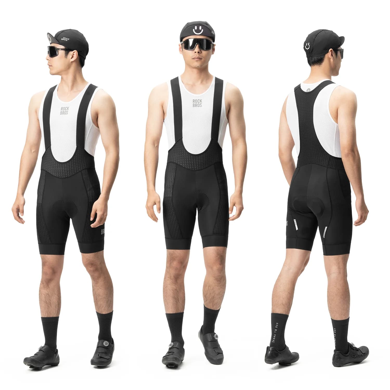 Lightweight Padded Summer Cycling Bib Shorts