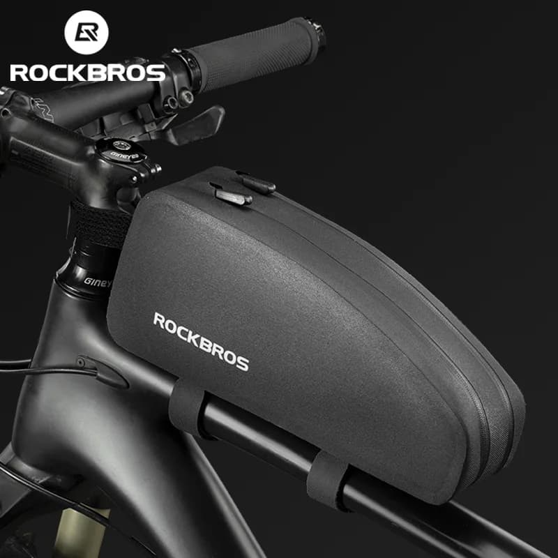 Rainproof Nylon Top Tube Bike Bag 1L or 1.6L Capacity