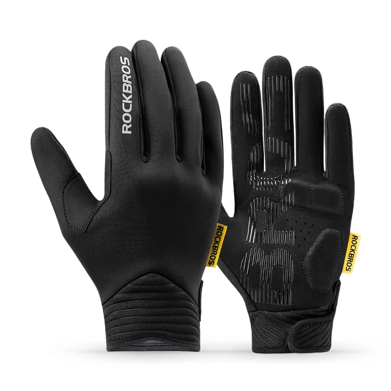 Windproof Fleece Touch Screen Cycling Gloves