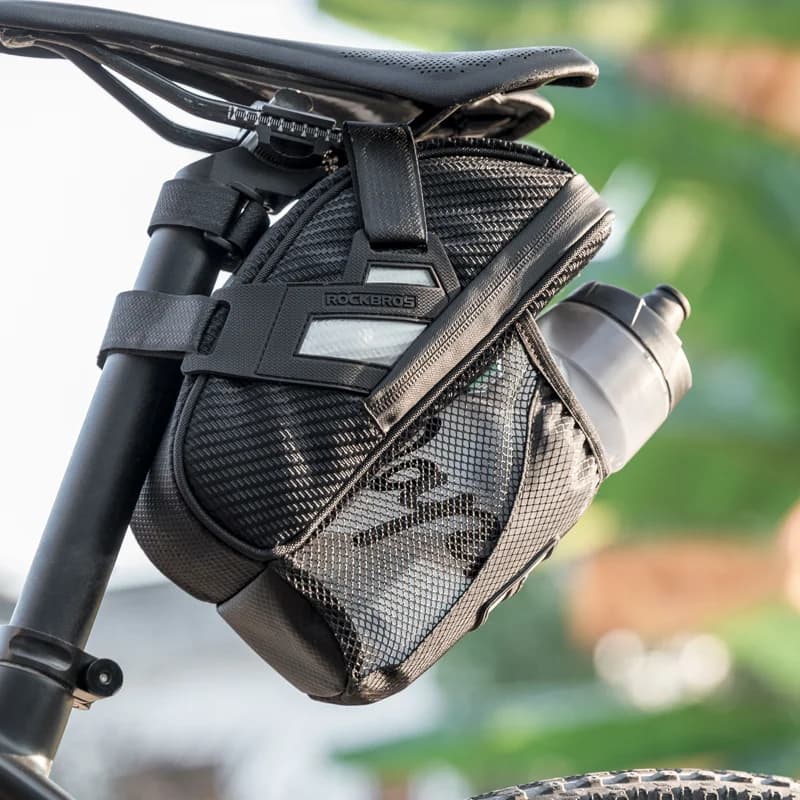 Reflective Bicycle Saddle Seat Storage Bag