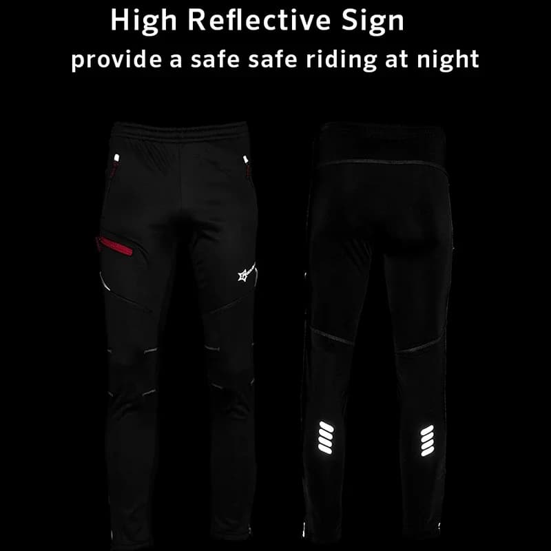 Windproof Waterproof Thermal Cycling Pants