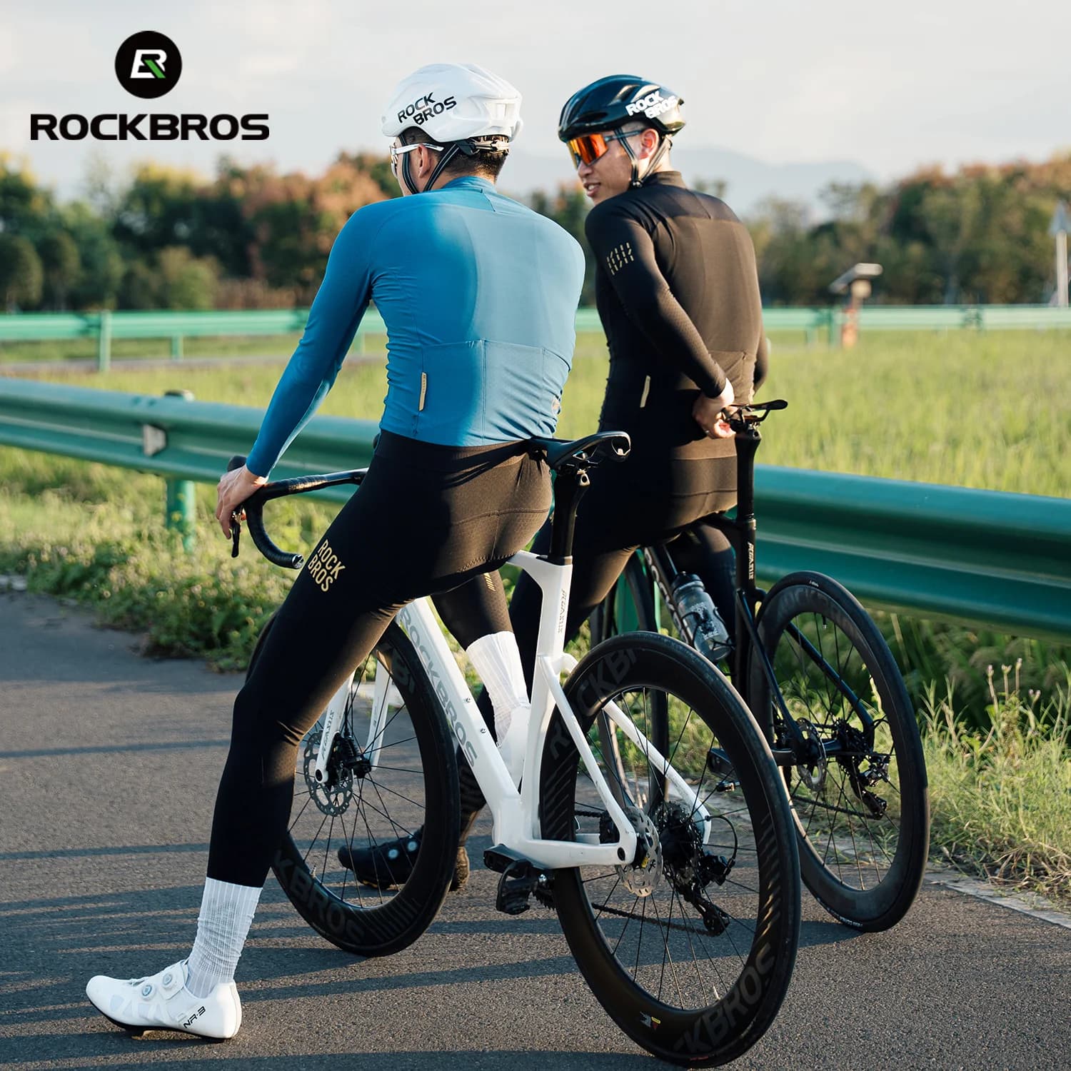 Thermal Fleece Windproof Long Cycling Pants