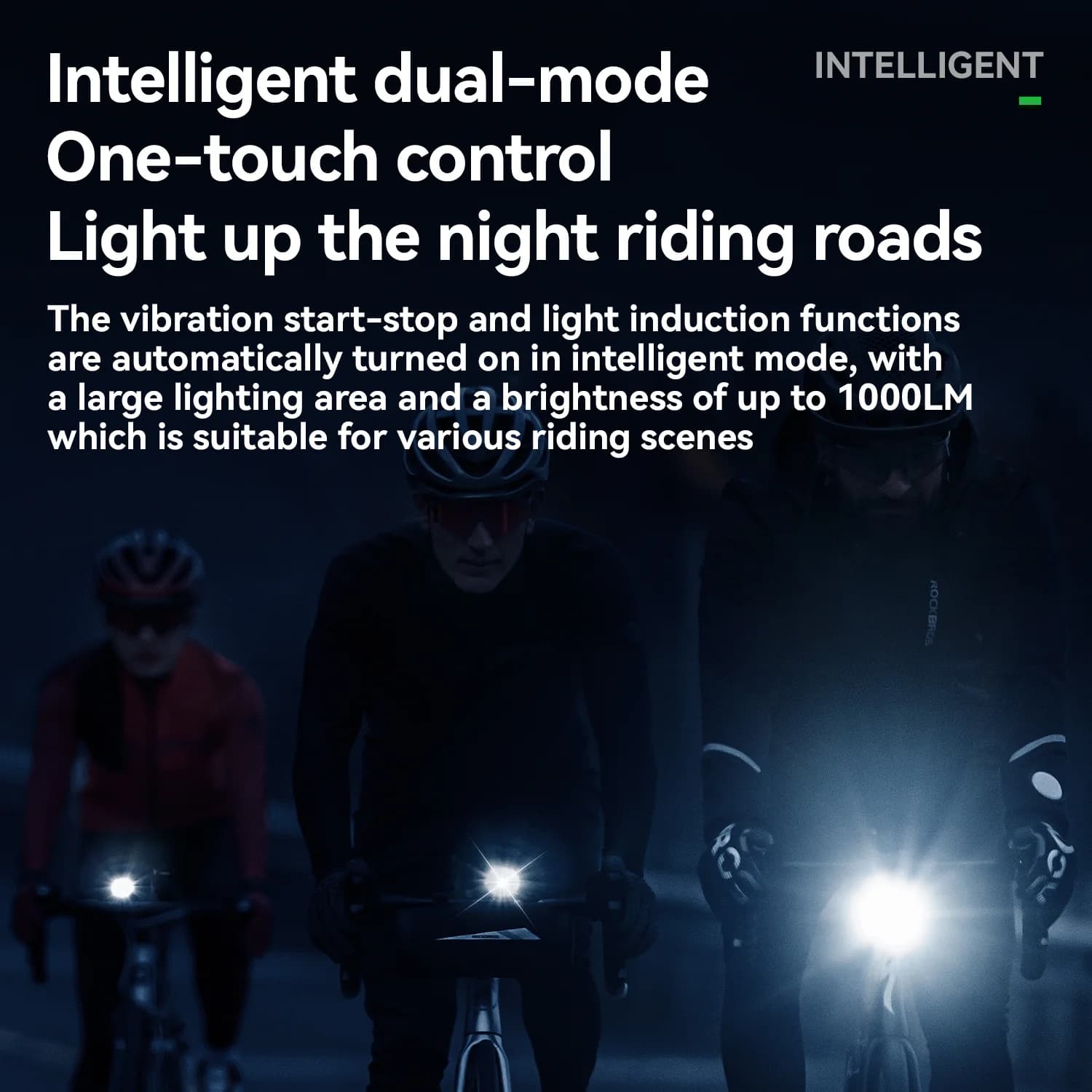 1000LM Aluminum Bike Headlight with Type-C