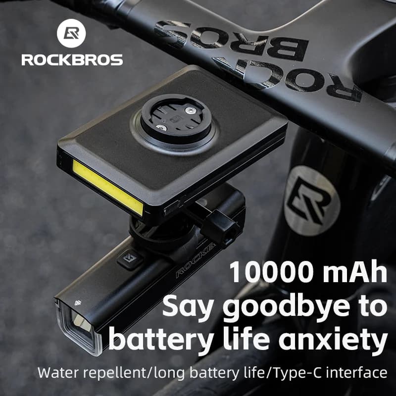 5000mAh USB Rechargeable Bike Front Light
