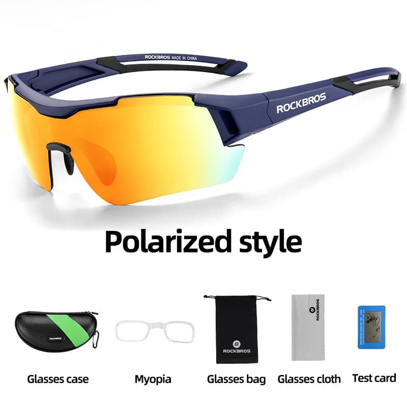 Polarized Lens Sports Cycling Sunglasses for Men and Women