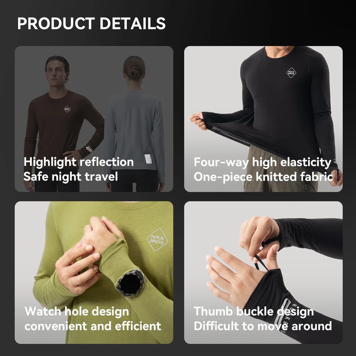 Long Sleeve Quick-Dry Breathable Cycling Top
