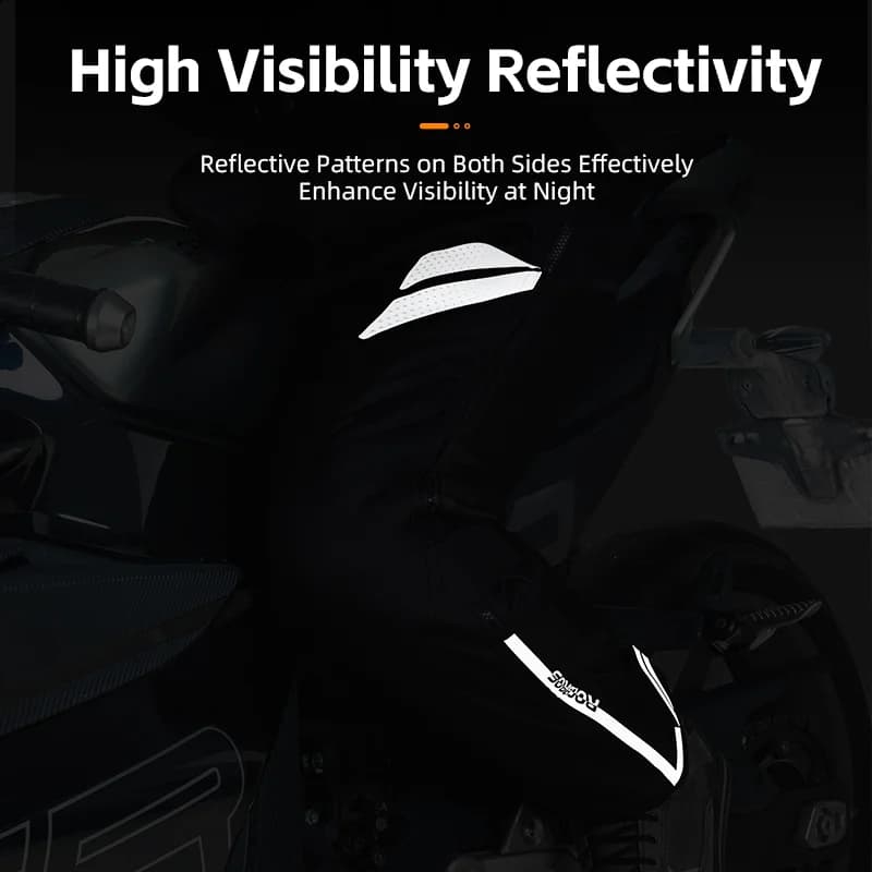 Windproof Thermal Fleece Winter Motorcycle Pants
