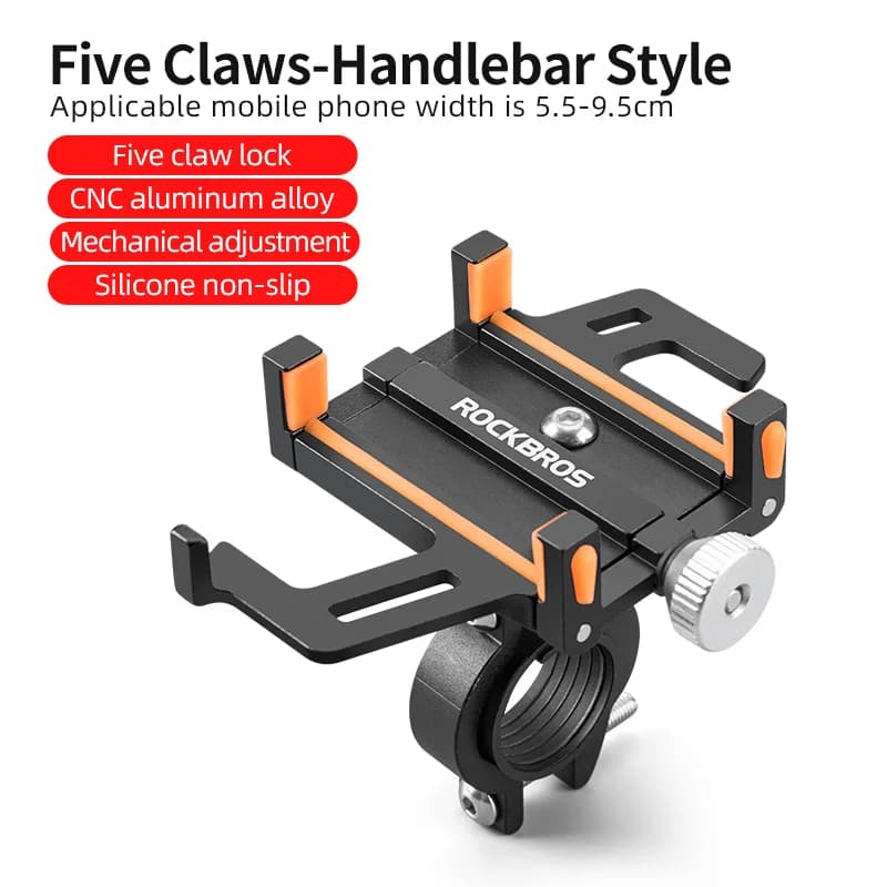 Aluminum 360° Rotating Adjustable Phone Holder