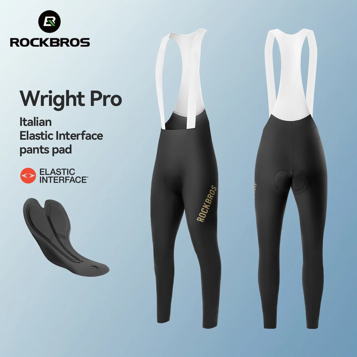 Men's Quick Dry Padded Long Cycling Tights