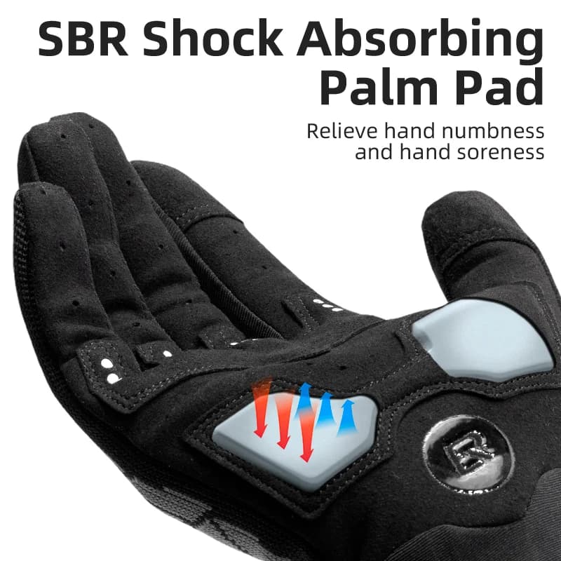 Breathable Touchscreen Full-Finger Cycling Gloves