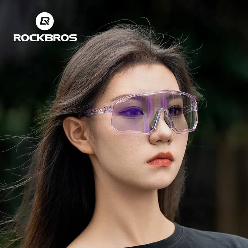 Photochromic Bicycle Sunglasses for Outdoor Sports