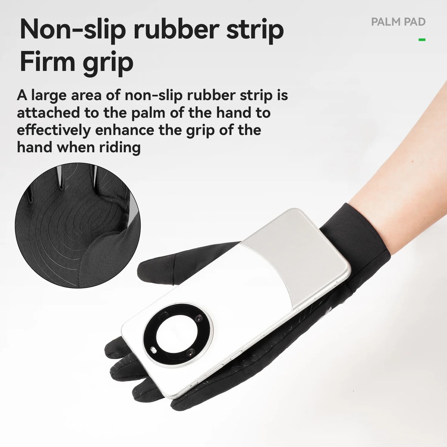 Windproof Fleece Lined Long Finger Cycling Gloves