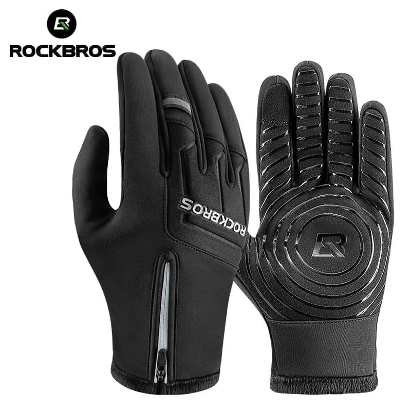 Thermal Touch Screen Full Finger Winter Cycling Gloves