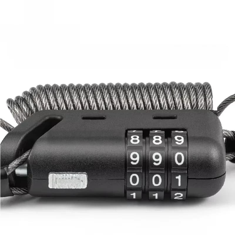Mini 3-Digit Combination Helmet Lock