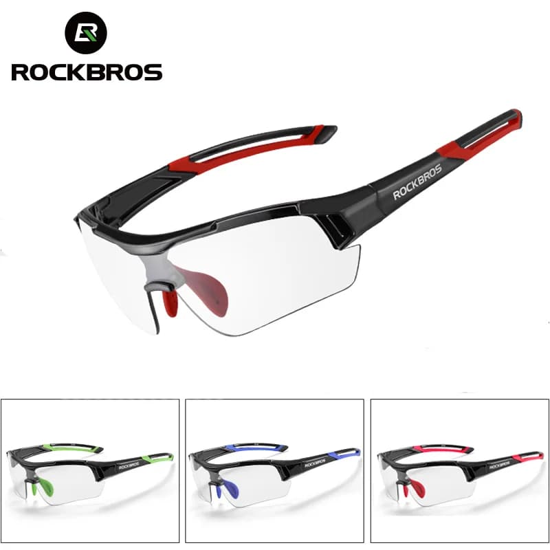 Photochromic Discoloration Cycling Sunglasses