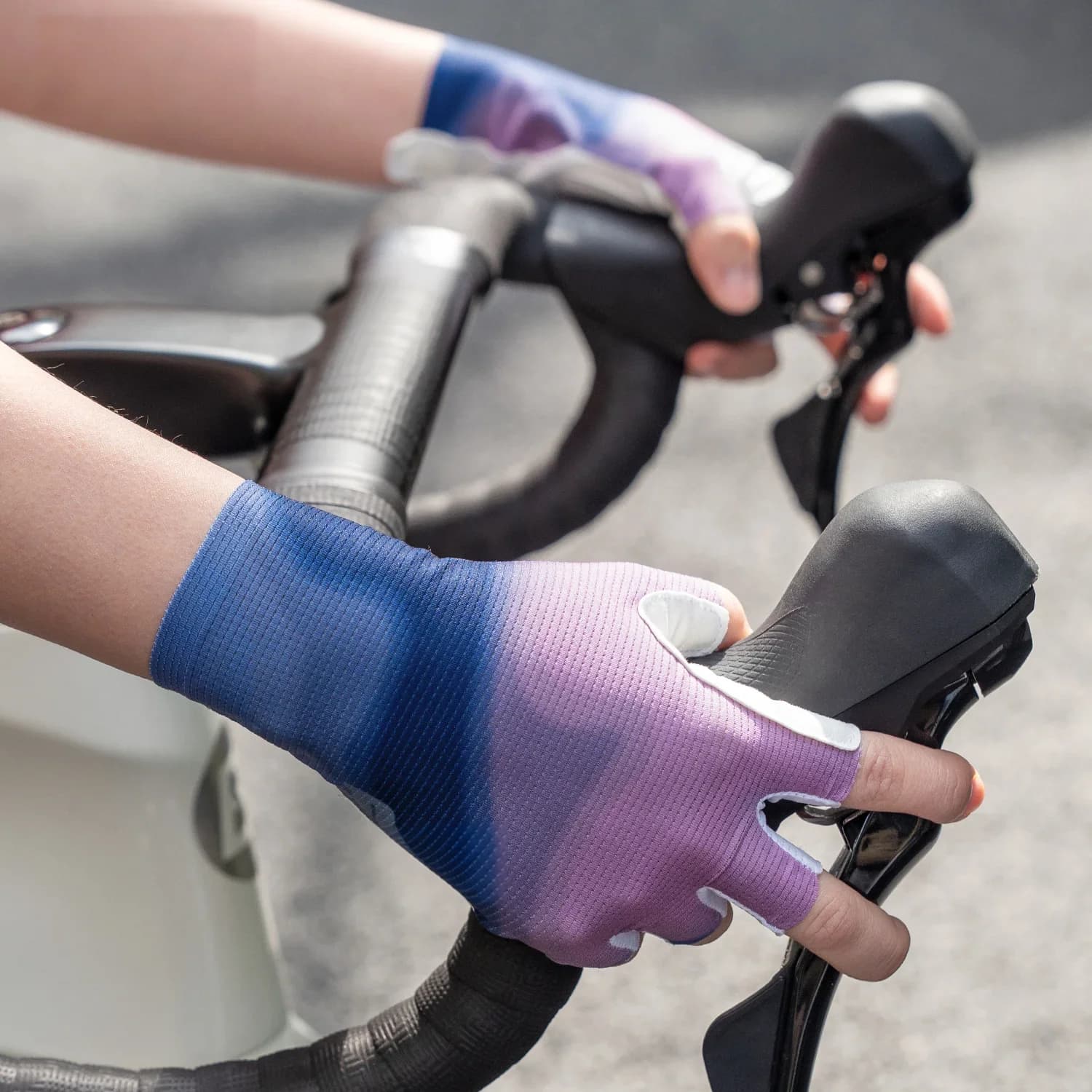 Women's Summer Half Finger Gel Padded Cycling Gloves