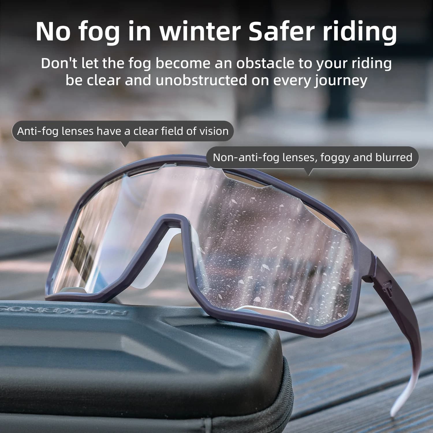 Photochromic Bicycle Sunglasses for Outdoor Sports