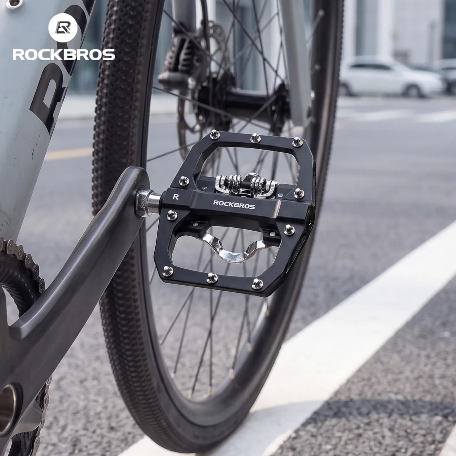 Ultralight Aluminum Alloy Dual-Purpose Self-Locking Pedals