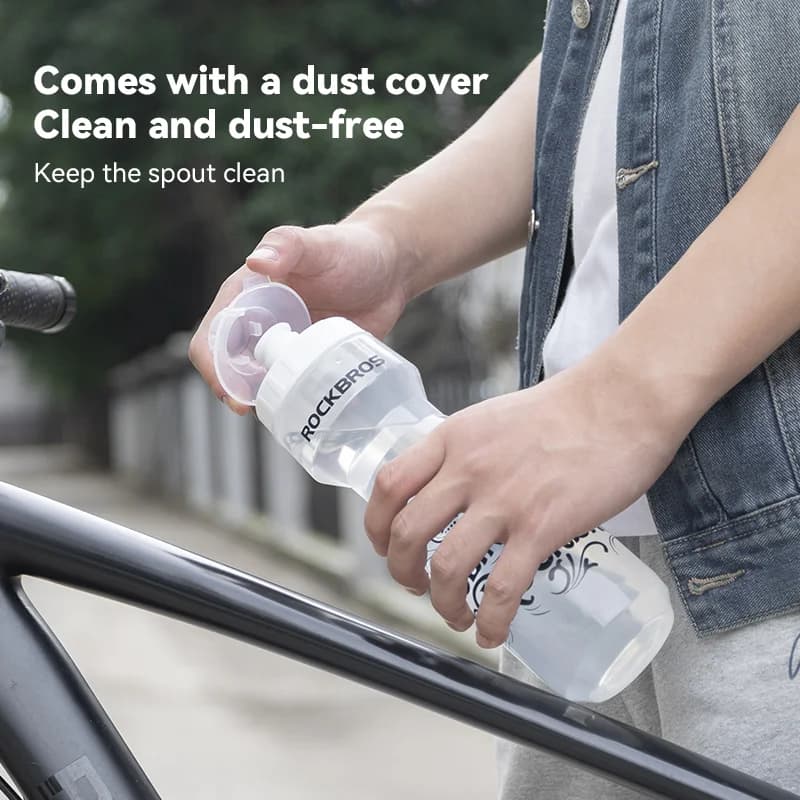 Large Capacity Plastic Portable Bike Water Bottle