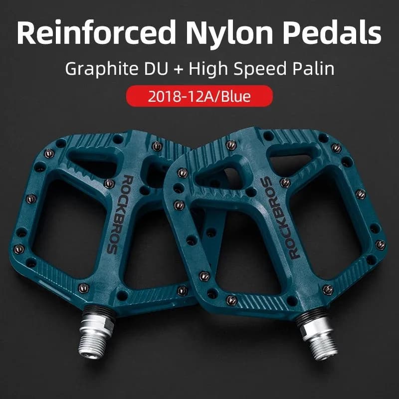 Ultralight Nylon Flat Platform Bike Pedals