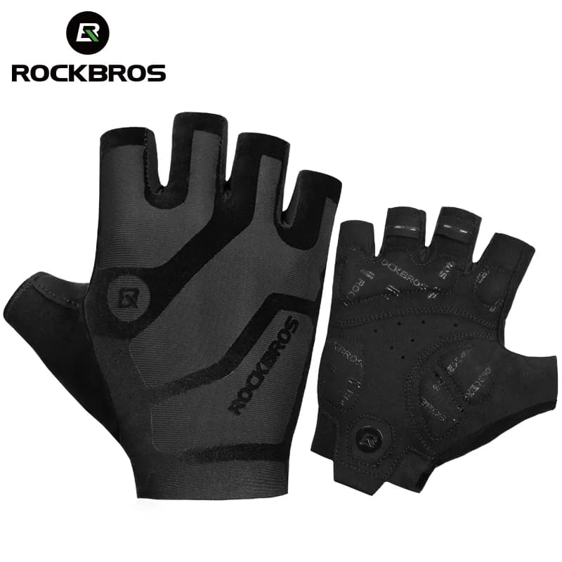 Breathable Half Finger Shockproof Cycling Gloves