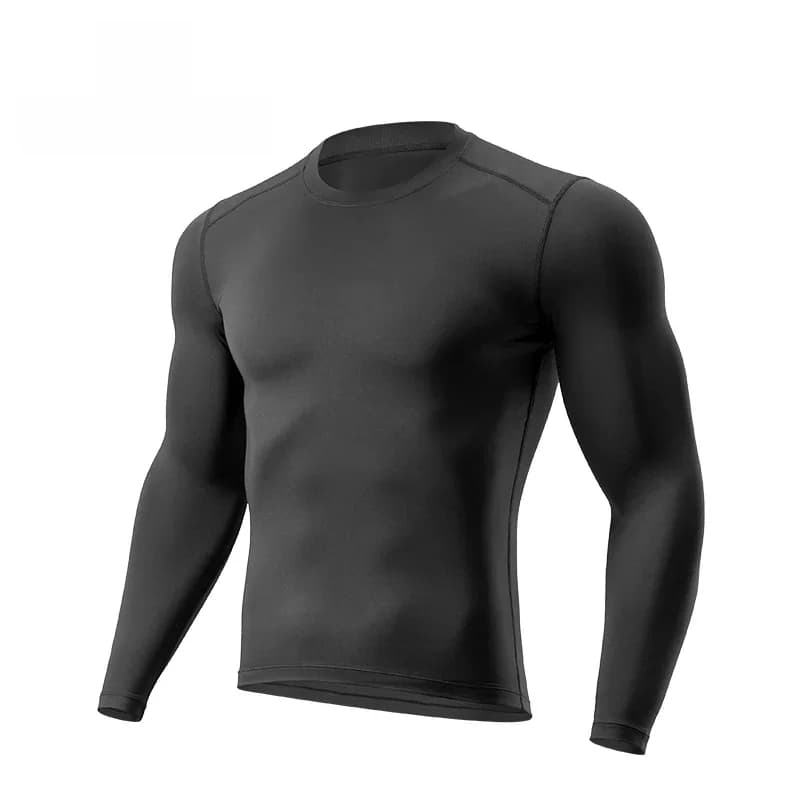 Thermal Fleece Full-Sleeve Winter Cycling Base Layer