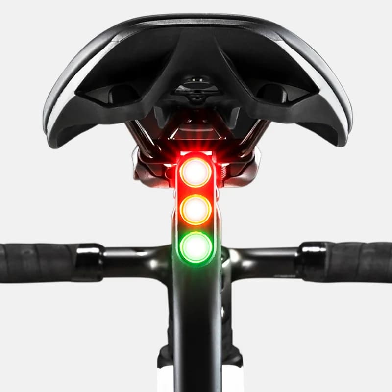 Smart Brake Sensing IPX6 Waterproof USB-C Tail Light