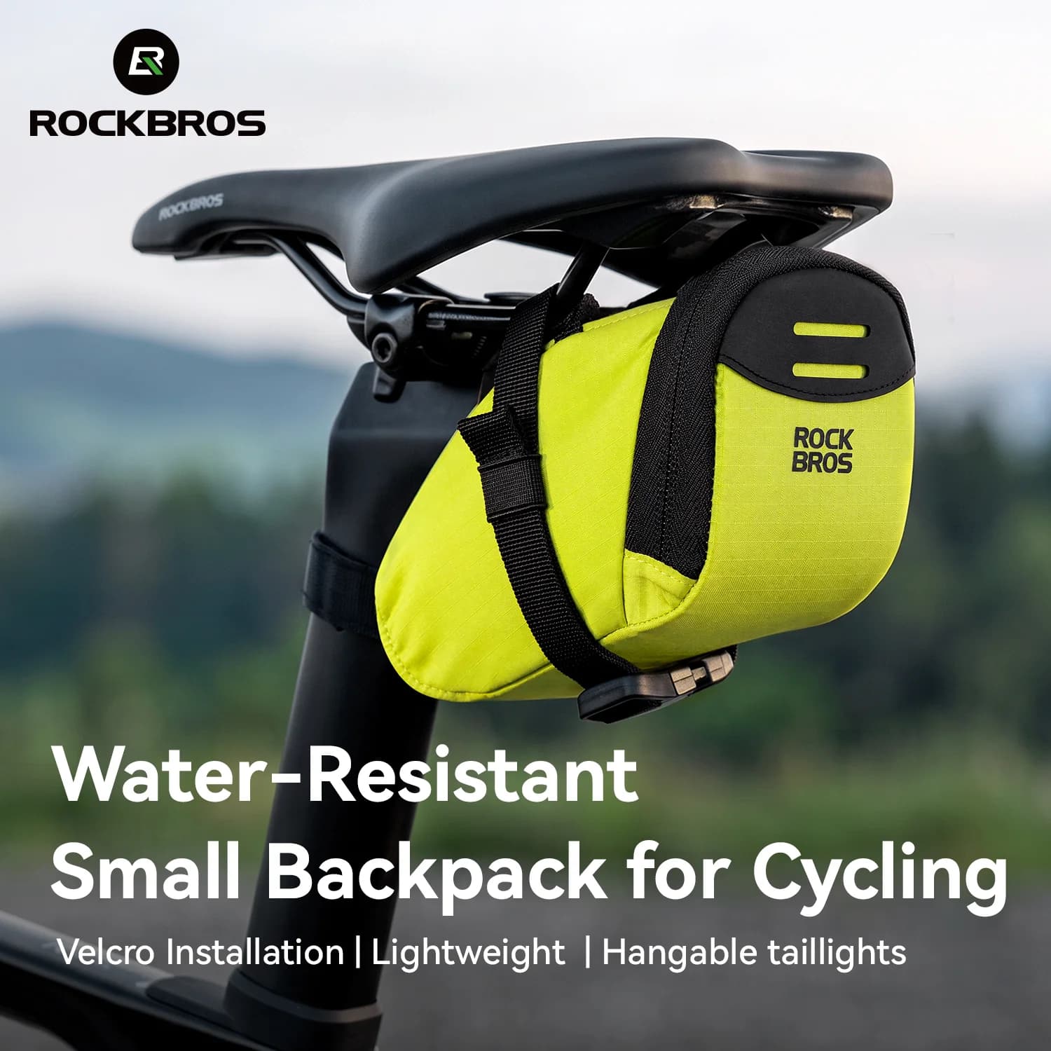 Mini 0.4L Portable Bicycle Saddle Rear Bag
