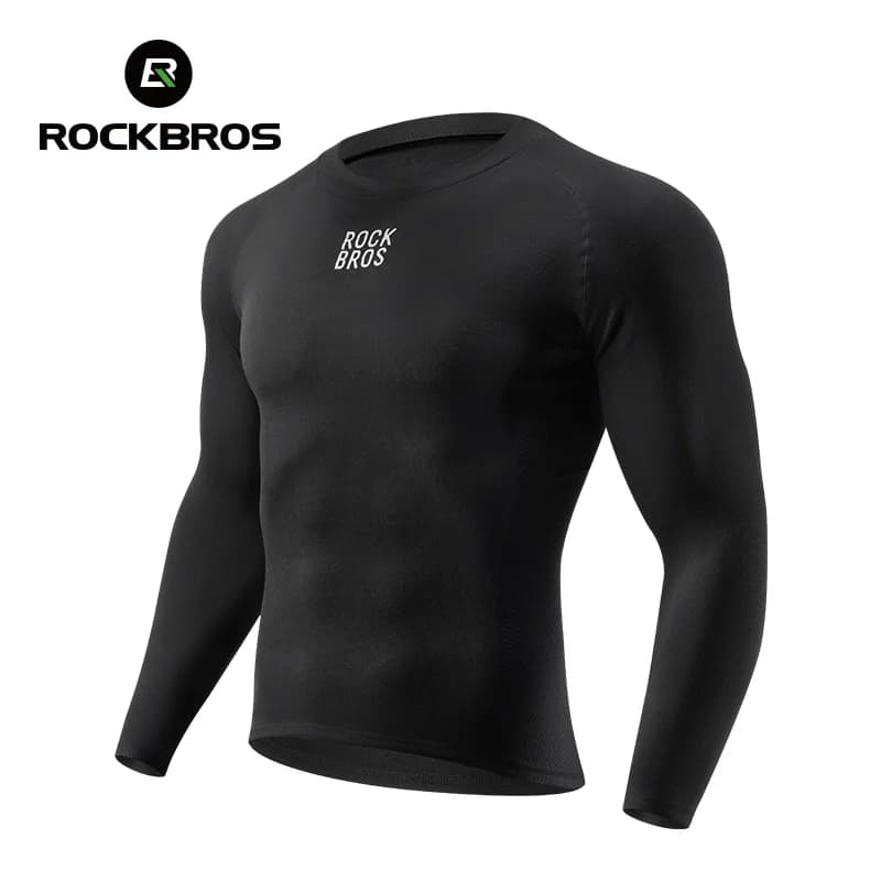 Men's Warm Moisture-Wicking Cycling Base Layer