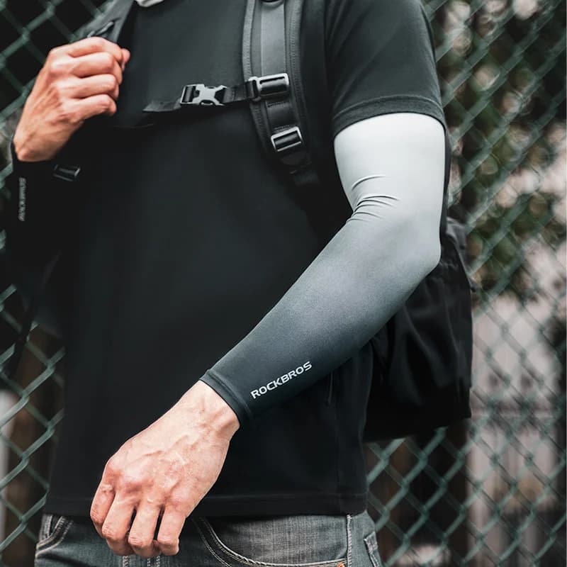 Ice Silk UV Protection Cycling Arm Sleeves