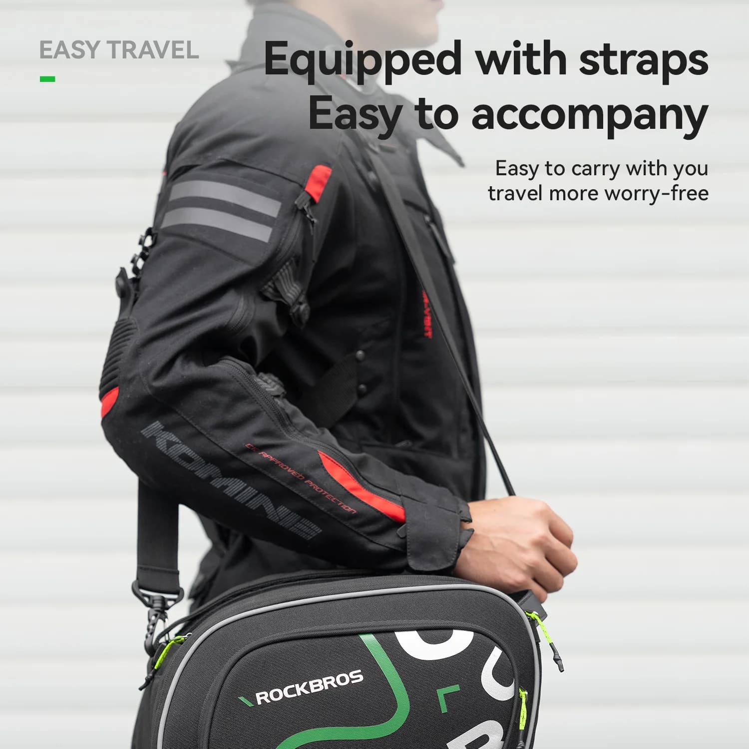 12L Large Capacity Step-Through Motorcycle Tank Bag
