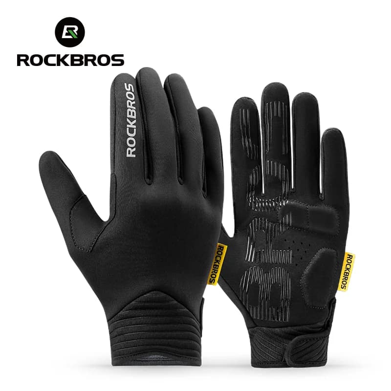 Windproof Fleece Touch Screen Cycling Gloves