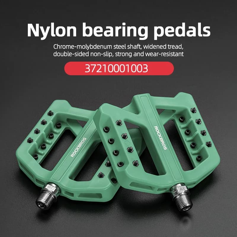 Ultralight Nylon Non-Slip Flat Bike Pedals