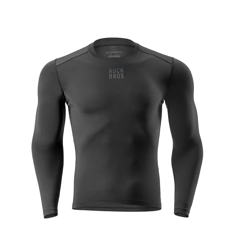 Thermal Fleece Full-Sleeve Winter Cycling Base Layer