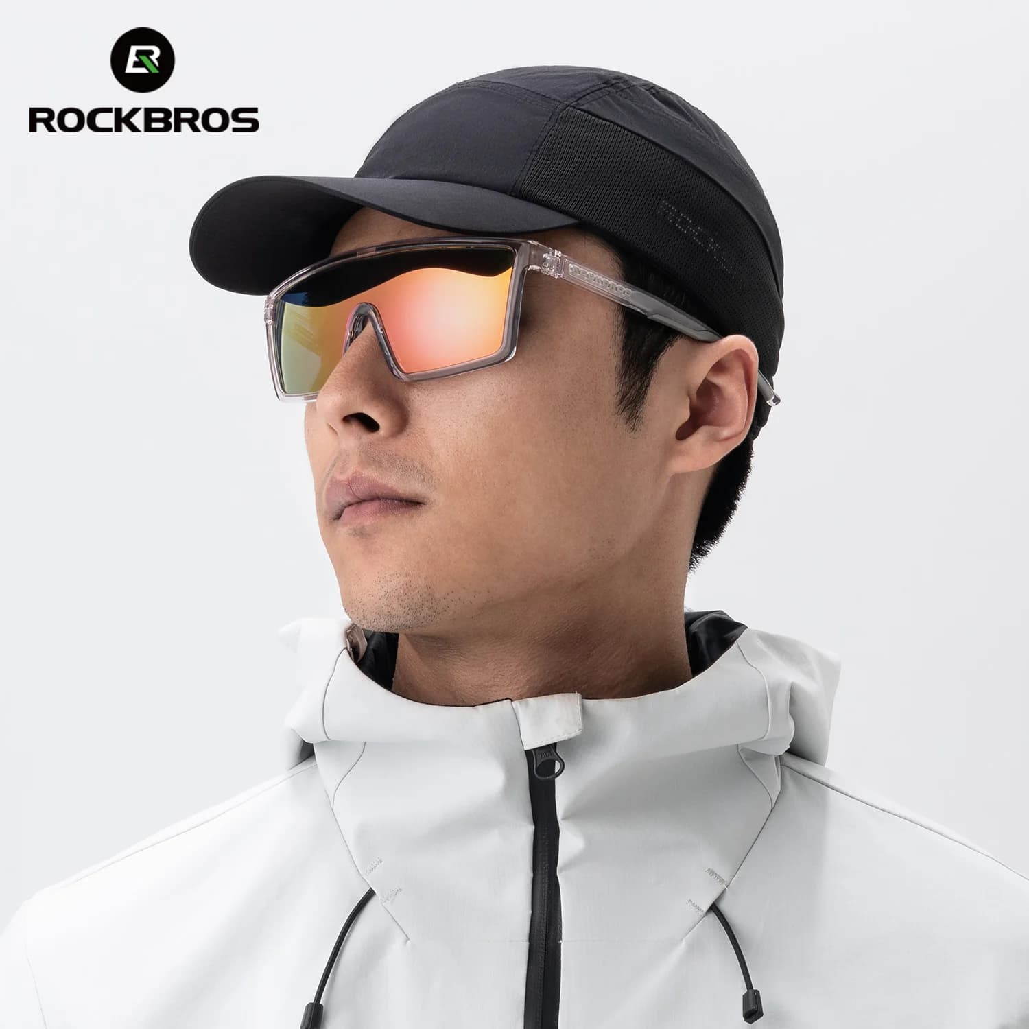 Polarized Photochromic Windproof Cycling Sunglasses