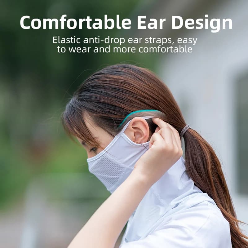 Ice Silk UV Protection Cycling Face Mask