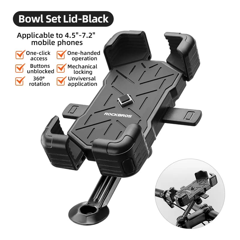360 Degree Universal Bike Phone Holder