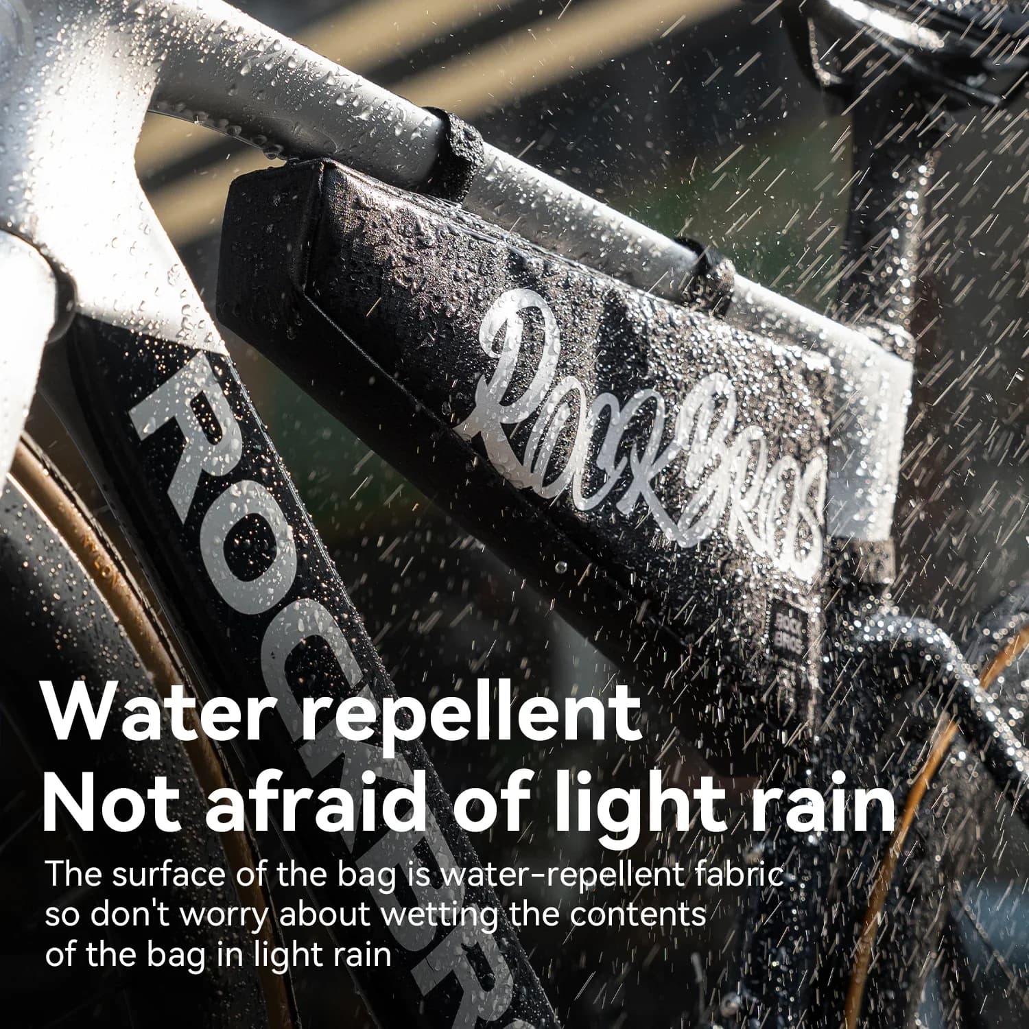 1.9L Large Capacity Waterproof Triangle Bike Bag