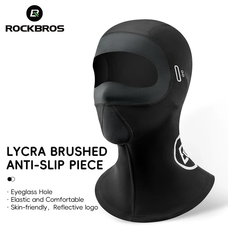 Winter Warm Fleece Windproof Cycling Face Mask and Scarf