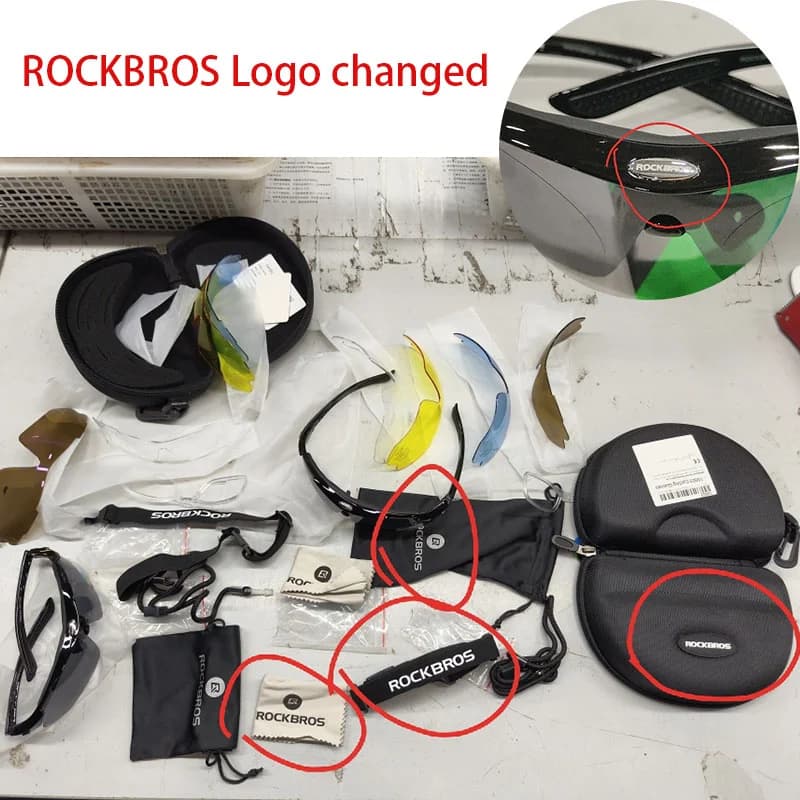 Polarized Cycling Sunglasses with 5 Lenses