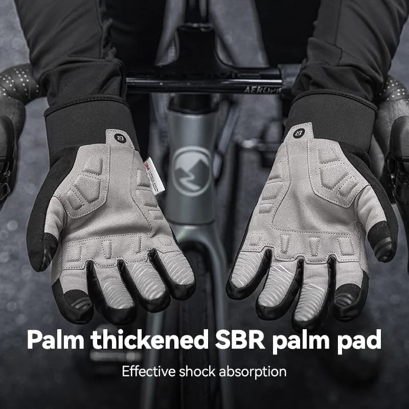 Thickened Warm Touch Screen Winter Cycling Gloves