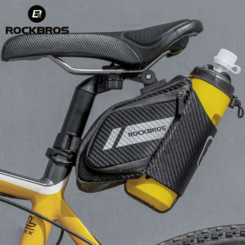 1L Waterproof Reflective Bicycle Saddle Bag