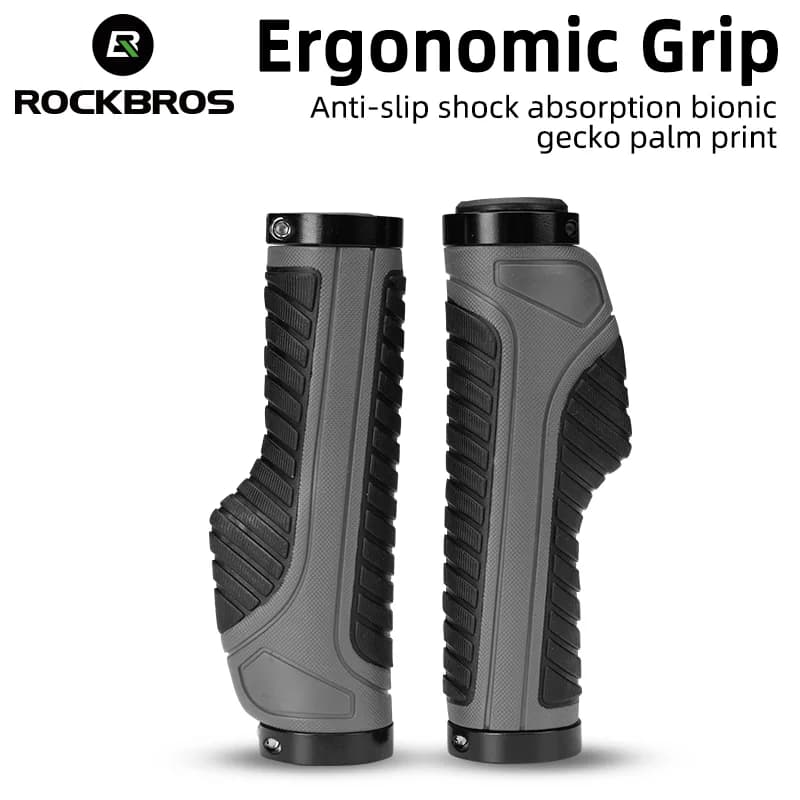 Double Lock Soft Rubber Bike Grips