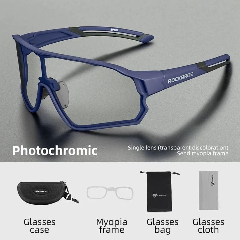 Photochromic UV400 Cycling Sunglasses