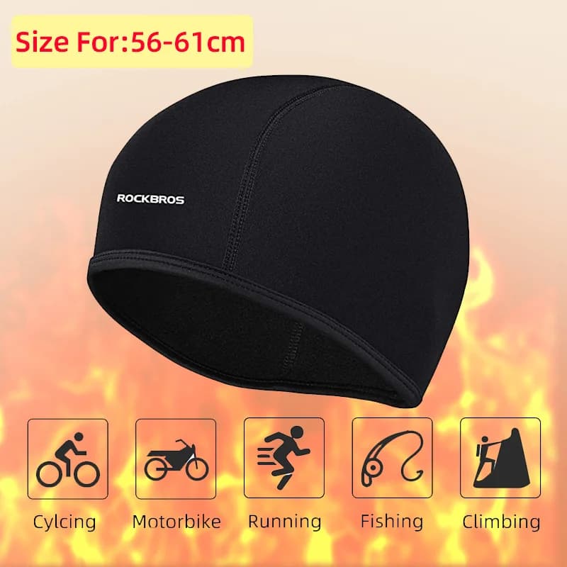 Windproof Thermal Fleece Cycling Hat